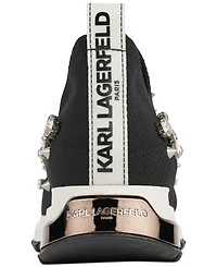 Karl Lagerfeld Paris Women's Malna Embellished Pull-On Sneakers