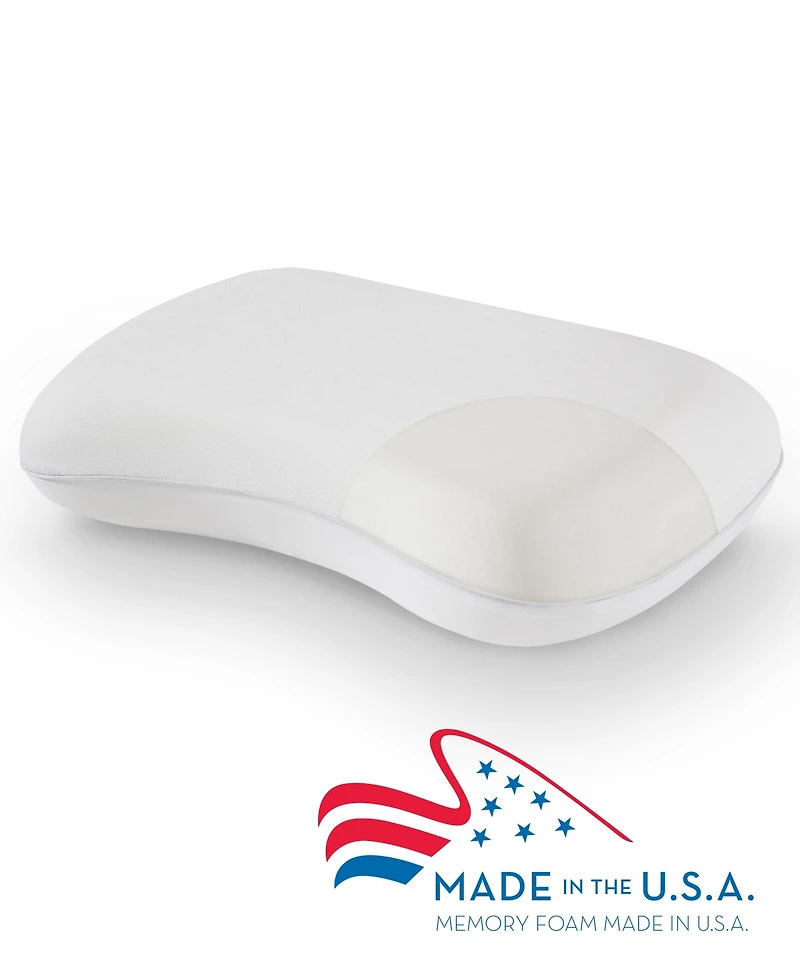 Dream Serenity Side Sleeper Memory Foam Pillow, Standard