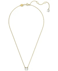 Swarovski Silver-Tone Constella Crystal Pendant Necklace, 14-7/8" + 2" extender