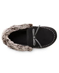 Isotoner Signature Women's Microsuede Rae Comfort Moccasin Slippers