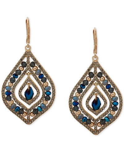 lonna & lilly Gold-Tone Beaded Chandelier Earrings