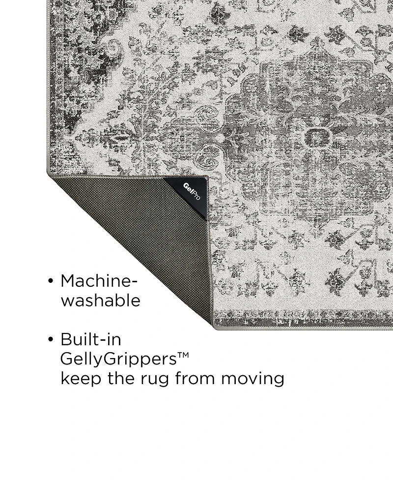 GelPro Nevermove Retro Taryn Kitchen Runner, 24" x 76"