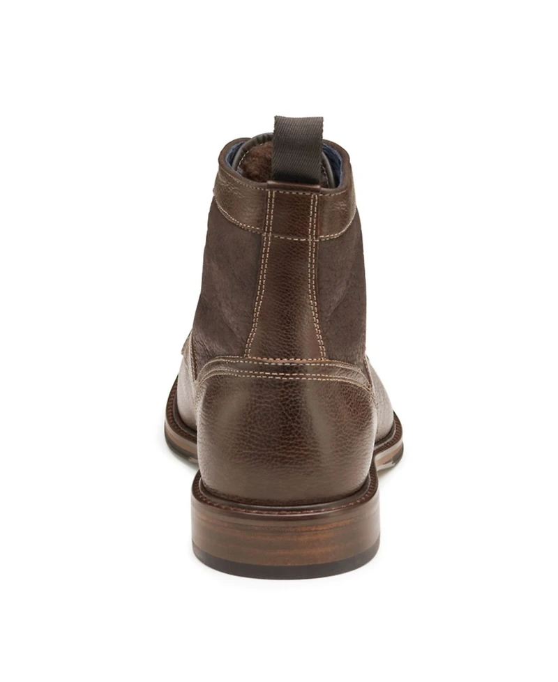 Johnston & Murphy Men's Xc Flex Raleigh Cap Toe Shearling Boots