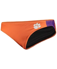 Women's Foco Orange Clemson Tigers Wordmark Bikini Bottom