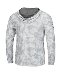 Men's Colosseum Arctic Camo Penn State Nittany Lions Oht Military-Inspired Appreciation Long Sleeve Hoodie Top