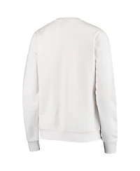 Women's Colosseum White Penn State Nittany Lions Campanile Pullover Sweatshirt