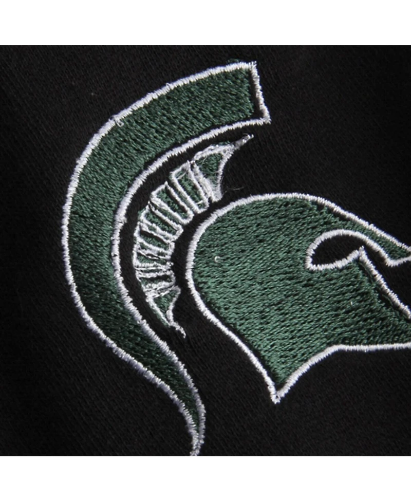 Women's Colosseum Michigan State Spartans Arched Name Full-Zip Hoodie