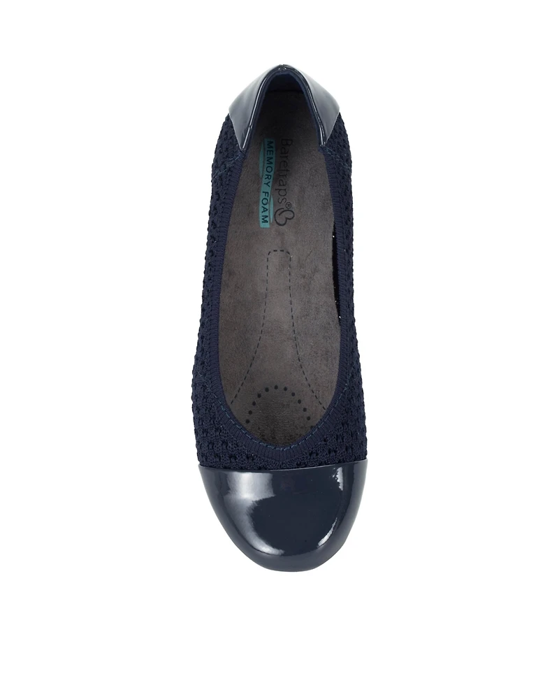 Baretraps Women's Mia Cap Toe Ballet Flats
