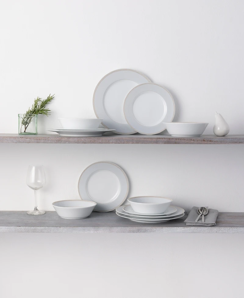 Noritake Linen Road 12 Piece Set, Service For 4