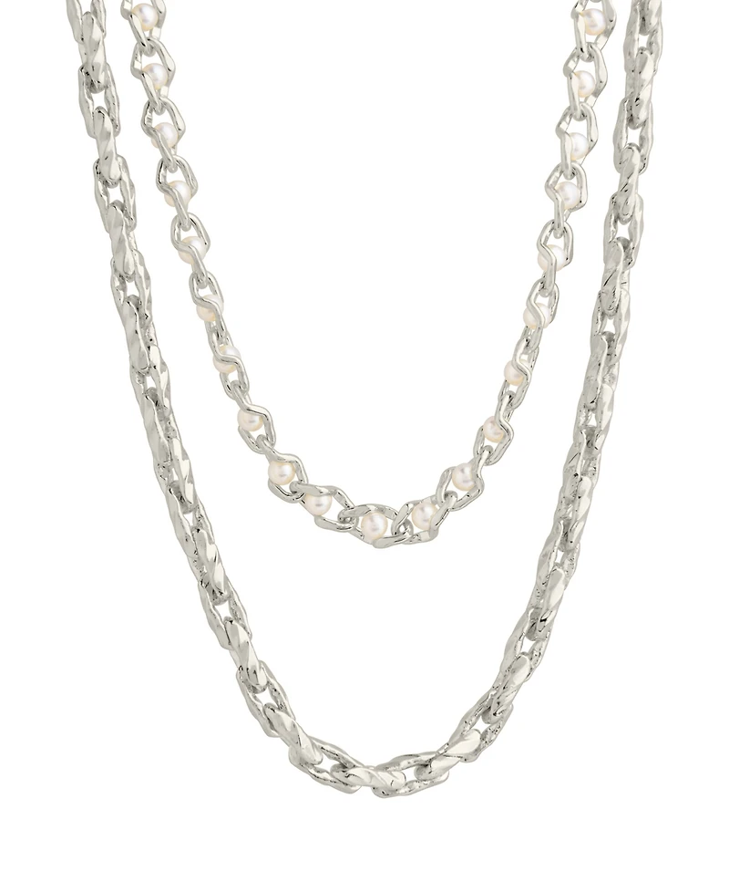 Sterling Forever Amedea Layered Necklace