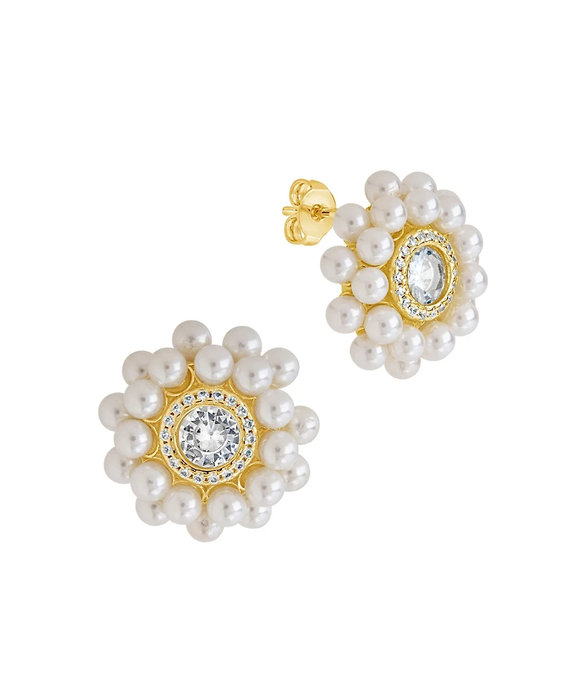 Sterling Forever Betty Stud Earring