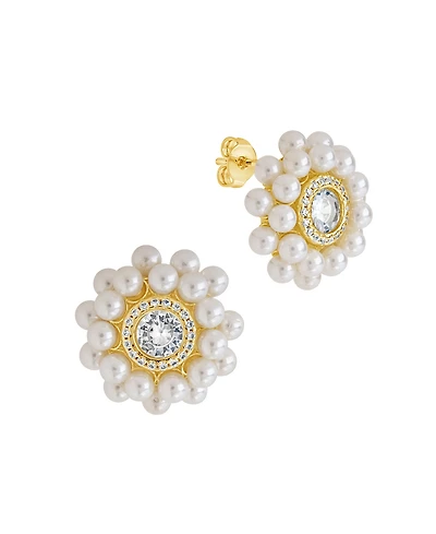 Sterling Forever Betty Stud Earring