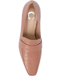 Journee Collection Women's Celina Kitten Heel Loafers