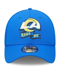 Men's New Era Royal Los Angeles Rams 2022 Sideline 39THIRTY Coaches Flex Hat
