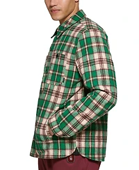 Bass Outdoor Men's Mission Field Sherpa Lined Shirt Jacket