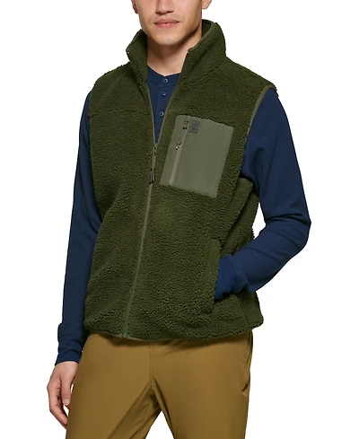 Bass Outdoor Men's Coastal Fleece Full-Zip Vest