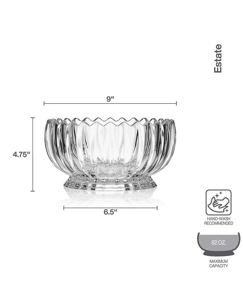 Mikasa Estate 9" Footed Bowl