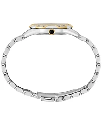 Seiko Women's Diamond (1/6 ct. t.w.) Two Tone Stainless Steel Bracelet Watch 33mm