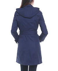 Women's Adley Water Resistant Hooded Trench Coat