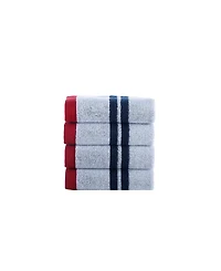 B by Brooks Brothers Nautical Blanket Stripe 4 Piece Turkish Cotton Wash Towel Set