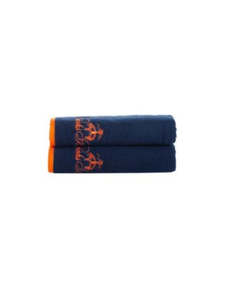 Brooks Brothers Contrast Frame Bath Towels