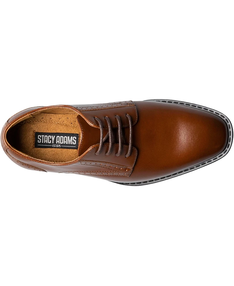Stacy Adams Big Boys Kalvin Jr. Plain Toe Oxford Shoes
