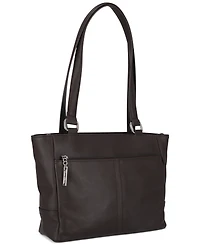 Giani Bernini Nappa Classic Leather Tote, Created for Macy's