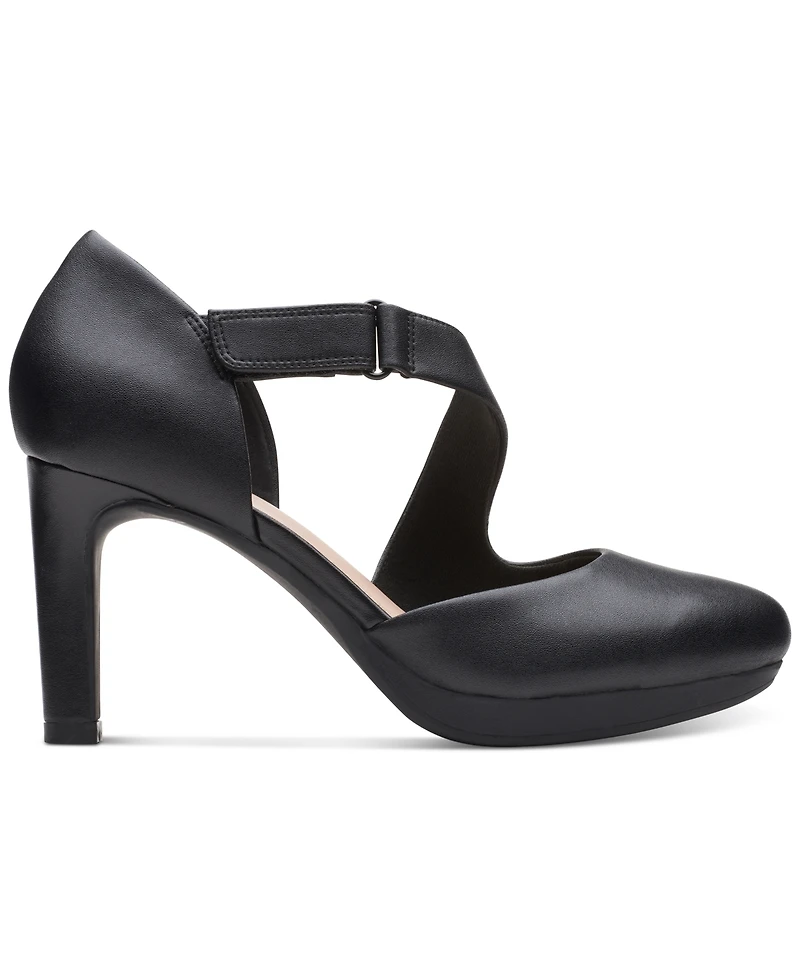 Clarks Women's Ambyr Glow Asymmetrical Comfort Pumps