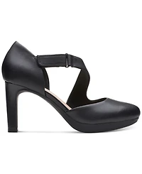 Clarks Women's Ambyr Glow Asymmetrical Comfort Pumps