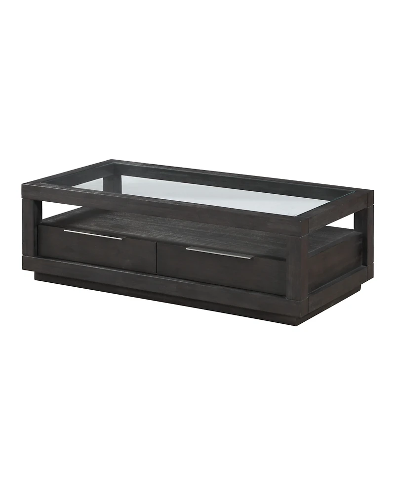 Tivie 54" Wood Coffee Table