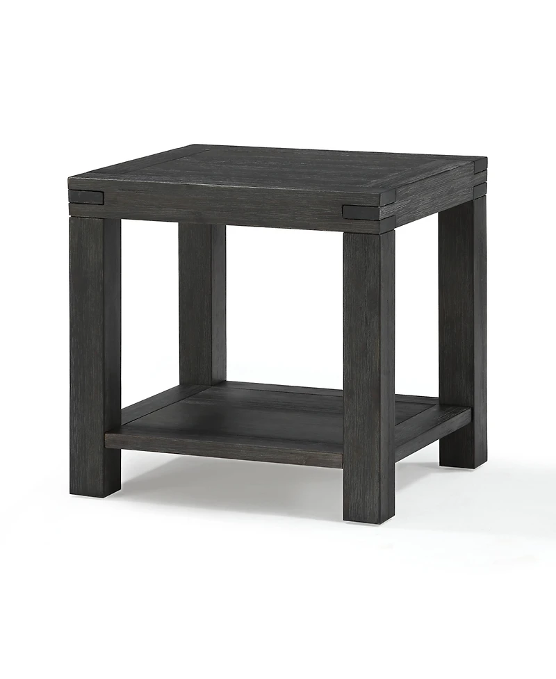 Meadow 24" Wood Side Table