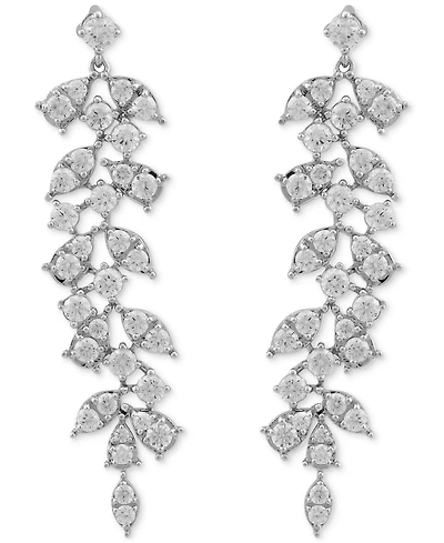 Diamond Vine-Inspired Drop Earrings (2 ct. t.w.) in 10k White Gold