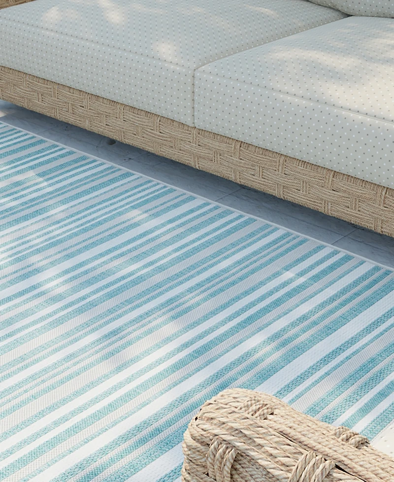 Closeout! Bashian Portico PRT103 5' x 7'6" Outdoor Area Rug