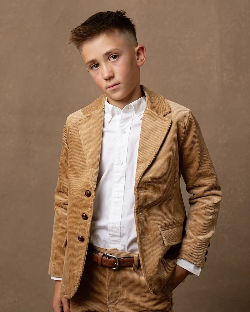 Hope & Henry Big Boys Organic Corduroy Pant