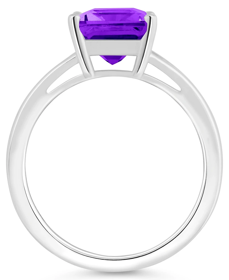 Macy's Women's Amethyst (3-1/6 ct.t.w.) Ring Sterling Silver