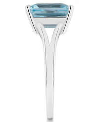 Macy's Women's Sky Blue Topaz (4-1/4 ct.t.w.) Ring Sterling Silver