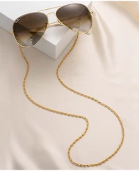 Ettika Women's 18k Gold Plated Level Up Glasses Chain