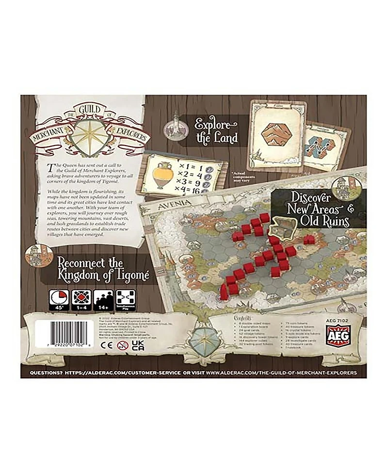 Aeg the Guild of Merchant Explorers Strategy Board Game