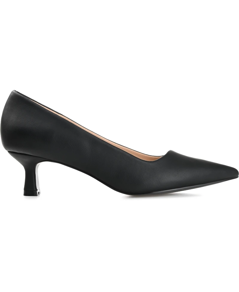 Journee Collection Women's Celica Kitten Heel Pumps