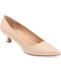 Journee Collection Women's Celica Kitten Heel Pumps