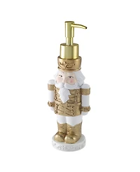 Avanti Nutcracker Gold Holiday Resin Soap/Lotion Dispenser - Gold