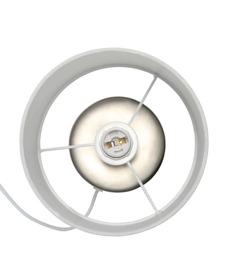 Simple Designs Two Toned Basics Table Lamp