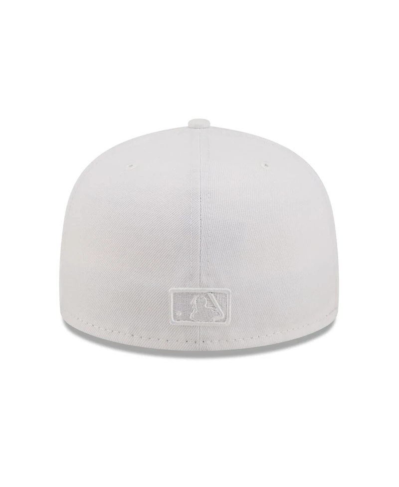 Men's New Era Los Angeles Dodgers White on 59FIFTY Fitted Hat