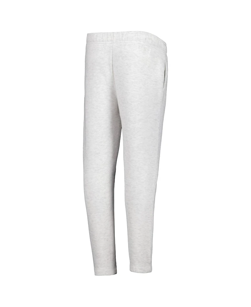 Big Boys Ash Los Angeles Dodgers Game Time Fleece Pants