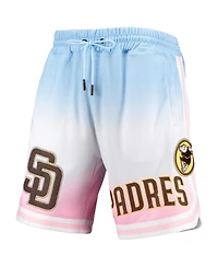 Men's Pro Standard Blue, Pink San Diego Padres Team Logo Ombre Shorts