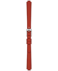 Tissot Women's Swiss Lovely Red Leather Strap Watch 20mm