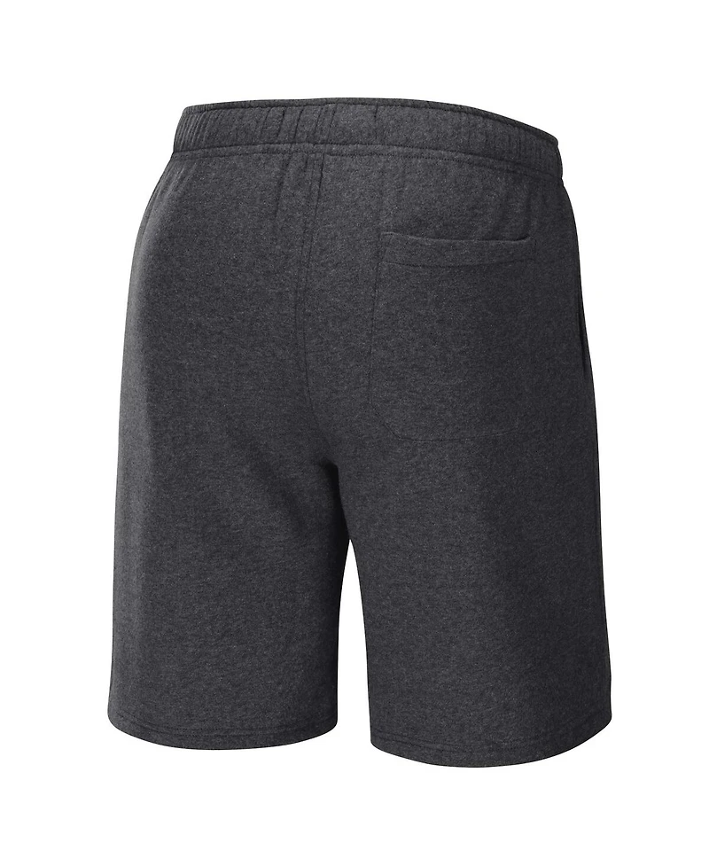 Men's Nfl x Darius Rucker Collection by Fanatics Heather Charcoal New England Patriots Logo Shorts