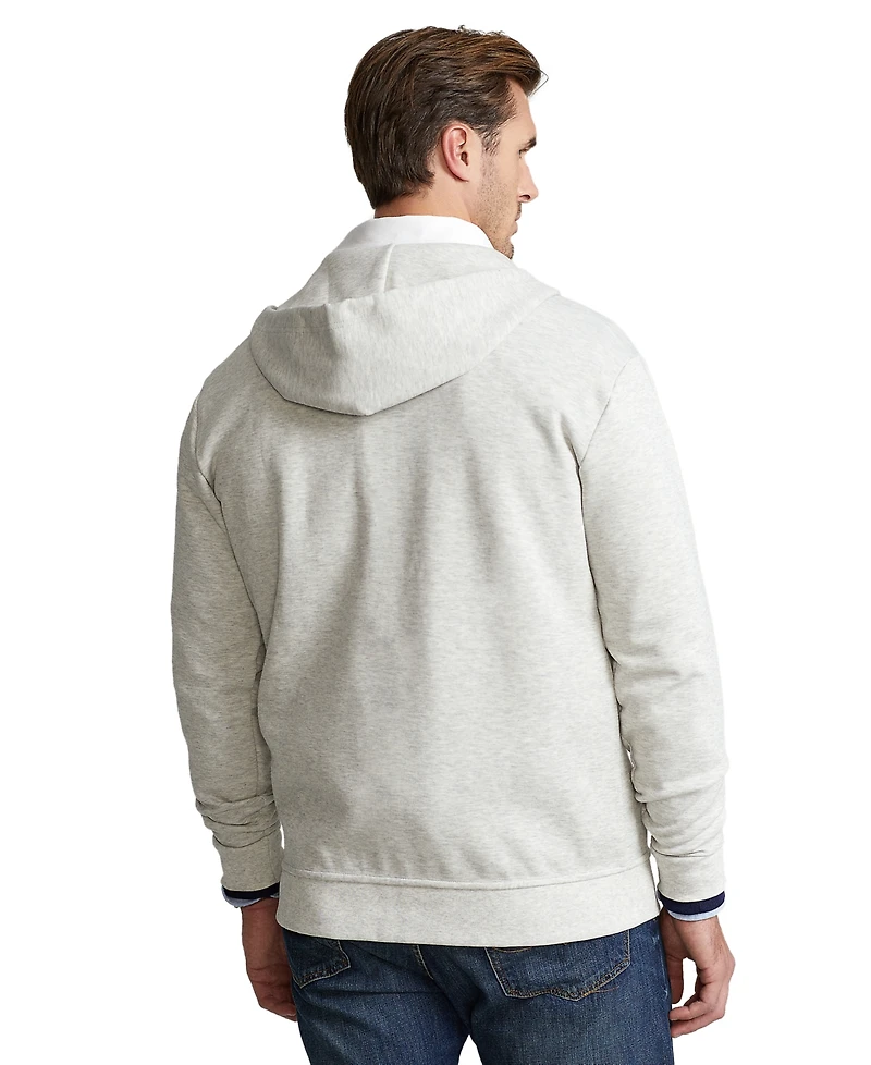 Polo Ralph Lauren Men's Big & Tall Double-Knit Full-Zip Hoodie