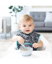 Bumkins Baby Bowl with Lid and Spoon First Feeding, 3 Piece Set