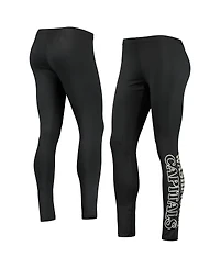 Women's G-iii Sports by Carl Banks Black Washington Capitals Stadium Leggings